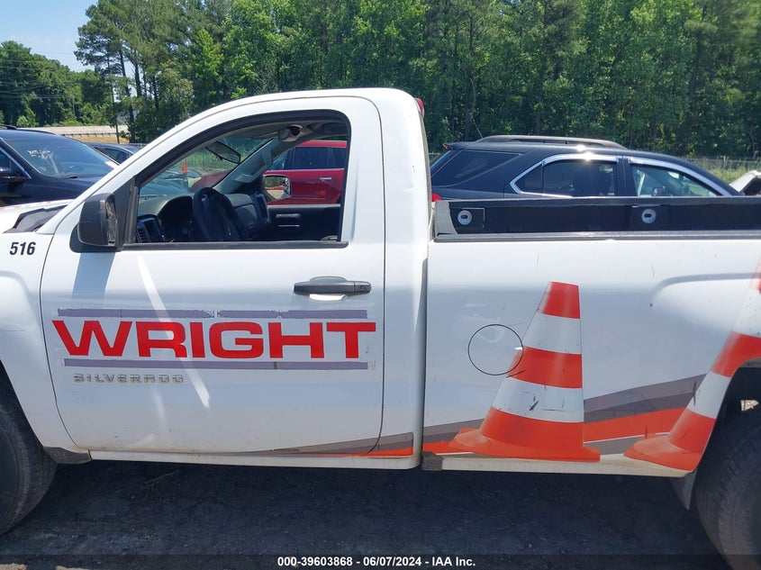 2017 Chevrolet Silverado 1500 Wt VIN: 1GCNCNEH7HZ104856 Lot: 39603868