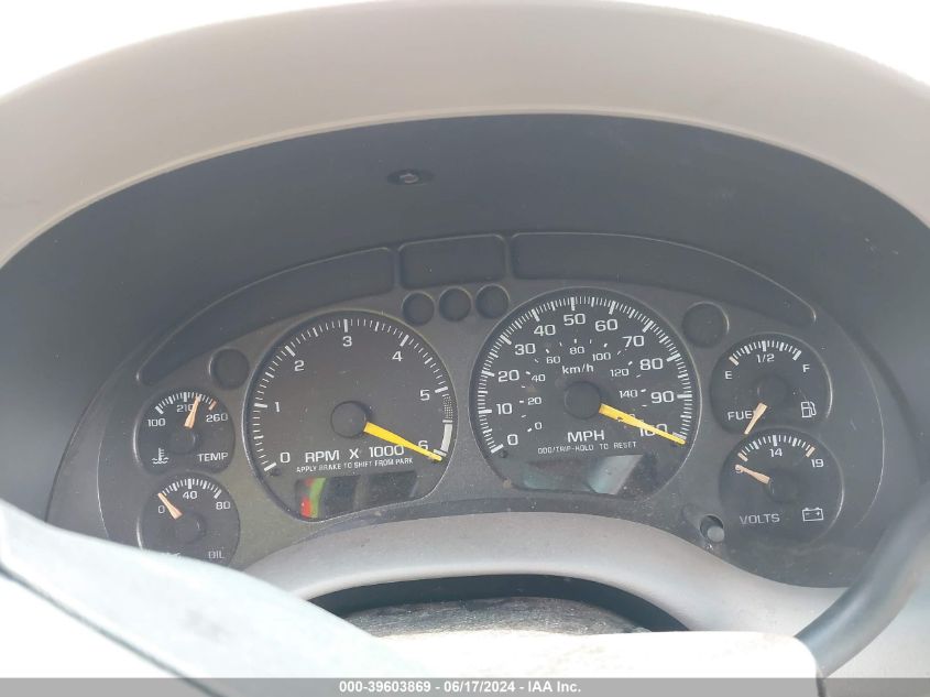 2000 GMC Jimmy Sls Convenience VIN: 1GKCS18W7YK295267 Lot: 39603869