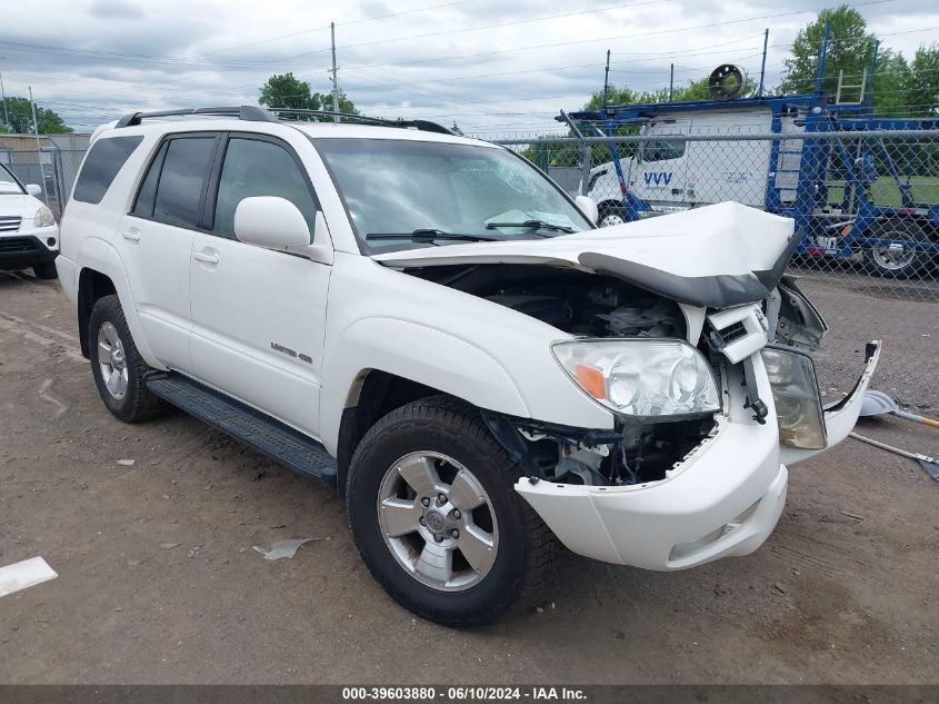 2005 Toyota 4Runner Limited V8 VIN: JTEBT17R750054439 Lot: 39603880