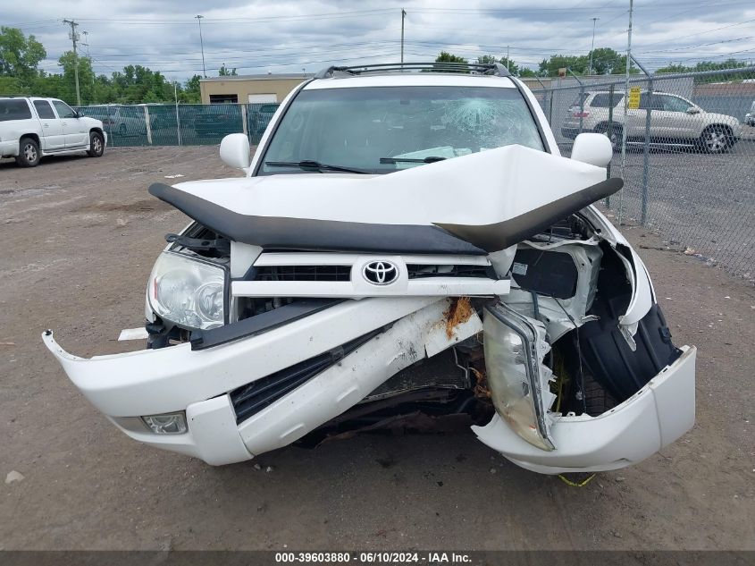 2005 Toyota 4Runner Limited V8 VIN: JTEBT17R750054439 Lot: 39603880