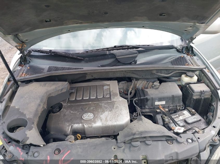 2008 Lexus Rx 350 VIN: 2T2HK31U18C066831 Lot: 39603882