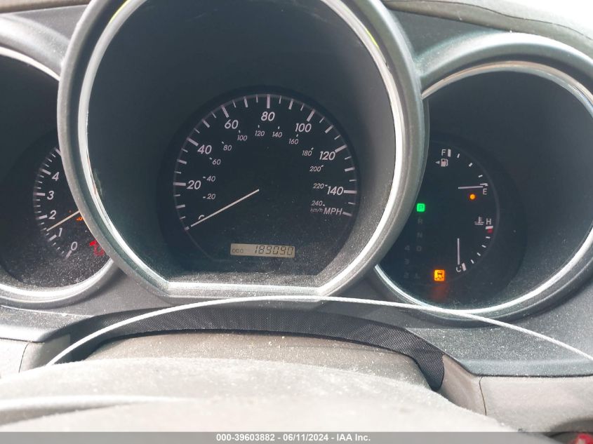 2008 Lexus Rx 350 VIN: 2T2HK31U18C066831 Lot: 39603882