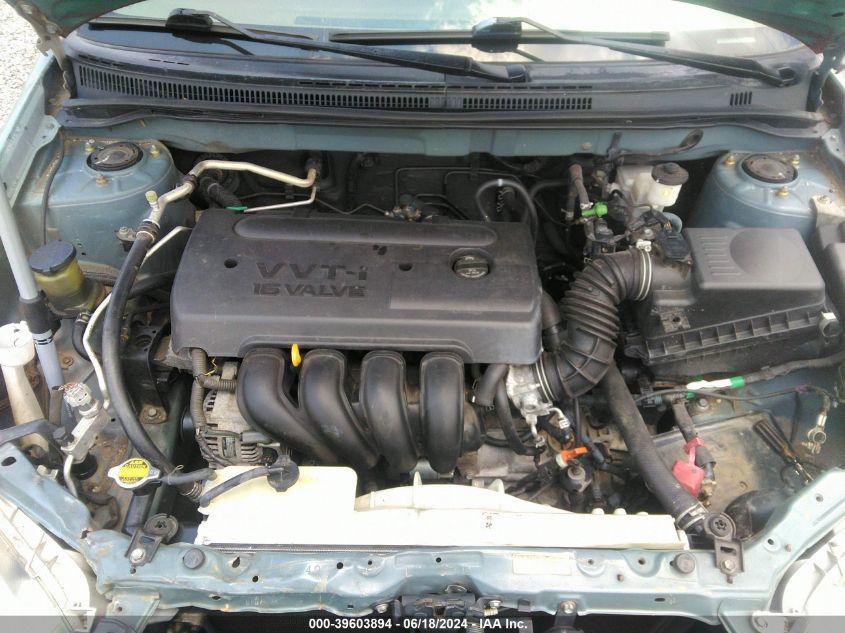 2005 Toyota Corolla Ce VIN: 1NXBR32E55Z382305 Lot: 39603894