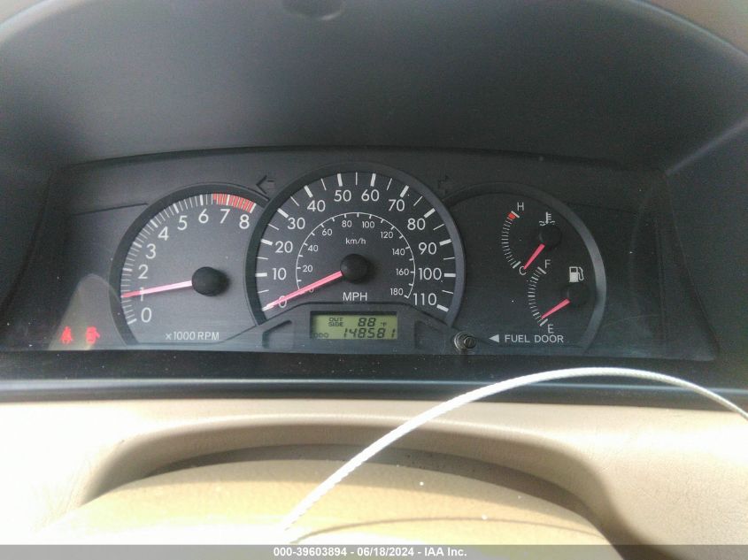 2005 Toyota Corolla Ce VIN: 1NXBR32E55Z382305 Lot: 39603894