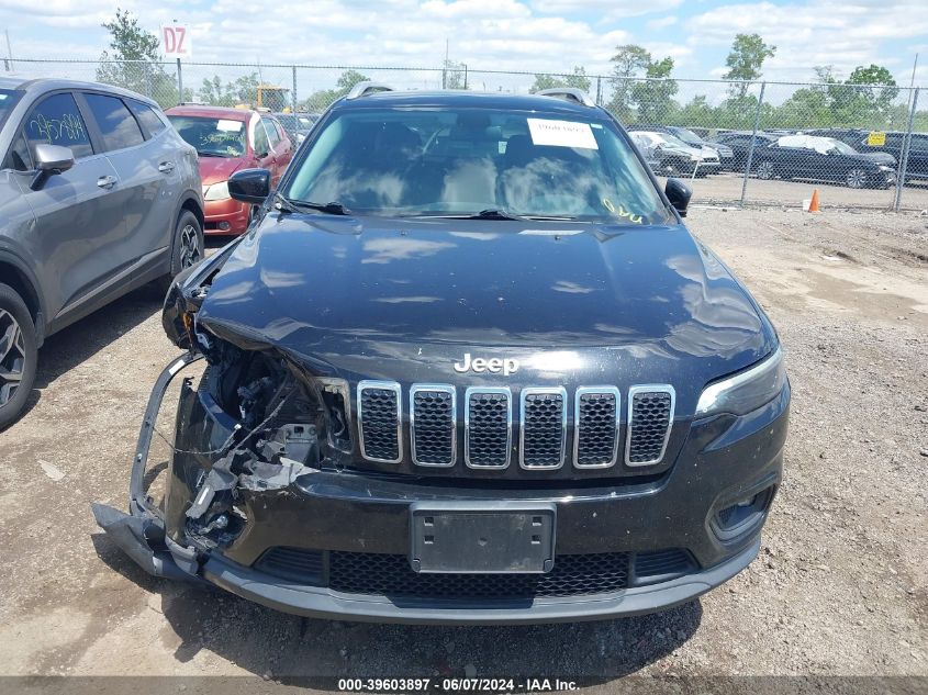 2019 Jeep Cherokee Latitude Plus 4X4 VIN: 1C4PJMLX9KD208613 Lot: 39603897