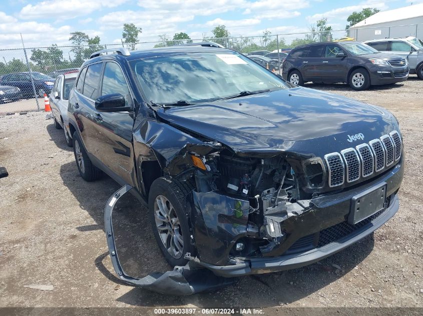 2019 Jeep Cherokee Latitude Plus 4X4 VIN: 1C4PJMLX9KD208613 Lot: 39603897