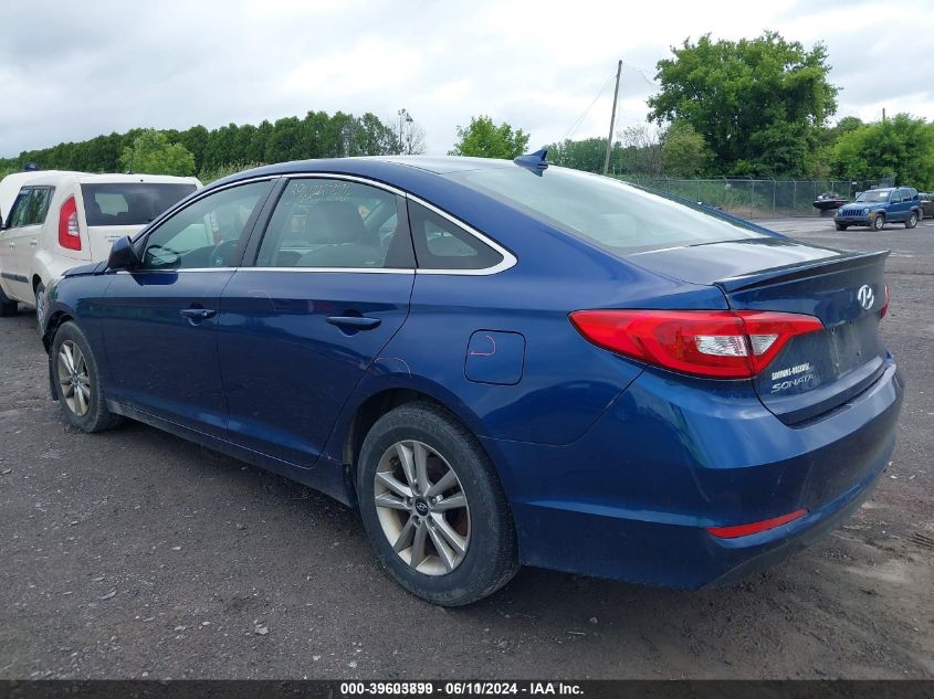 2017 HYUNDAI SONATA SE - 5NPE24AF0HH581346