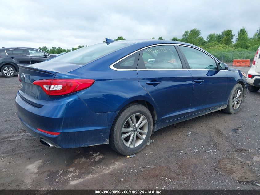 2017 HYUNDAI SONATA SE - 5NPE24AF0HH581346