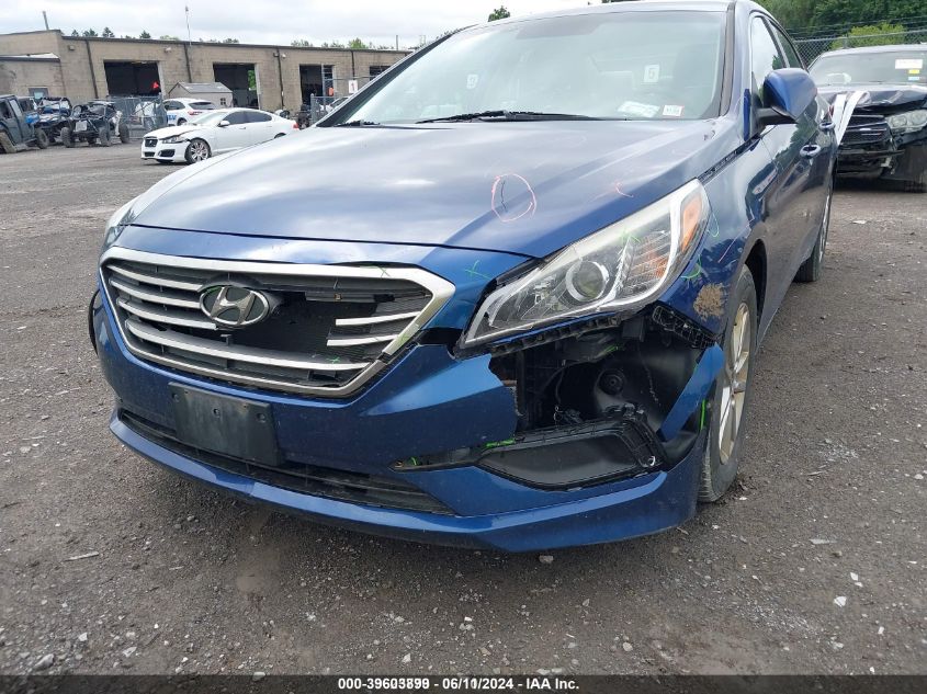 2017 HYUNDAI SONATA SE - 5NPE24AF0HH581346