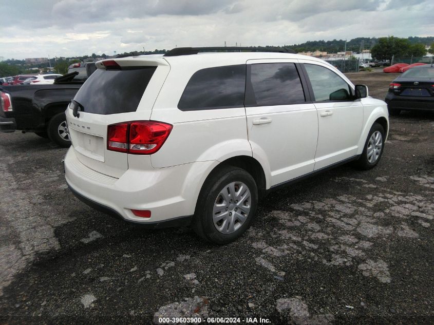 2019 Dodge Journey Se VIN: 3C4PDCBBXKT789654 Lot: 39603900