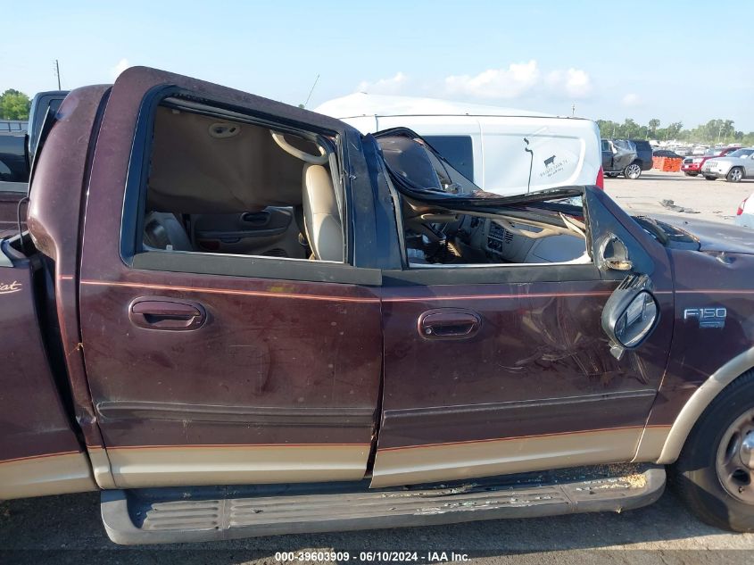 2001 Ford F-150 Harley-Davidson Edition/King Ranch Edition/Lariat/Xlt VIN: 1FTRW07L11KE39008 Lot: 39603909