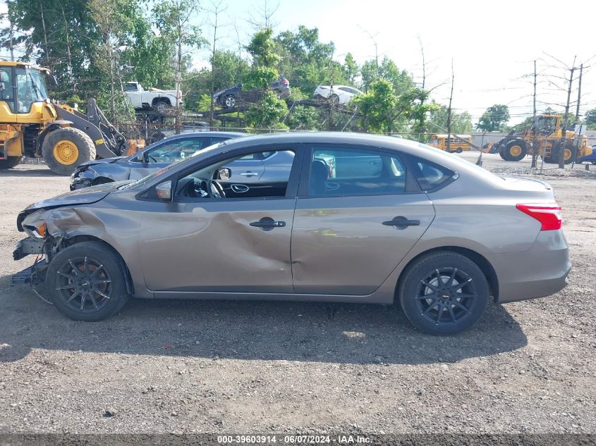 2016 Nissan Sentra Fe+ S/S/Sl/Sr/Sv VIN: 3N1AB7AP8GL646129 Lot: 39603914