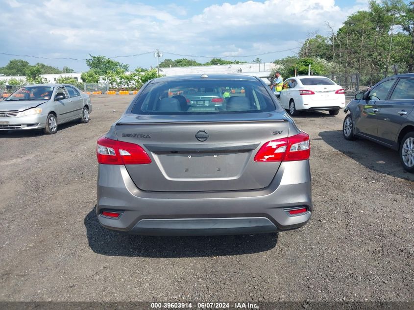 2016 Nissan Sentra Fe+ S/S/Sl/Sr/Sv VIN: 3N1AB7AP8GL646129 Lot: 39603914