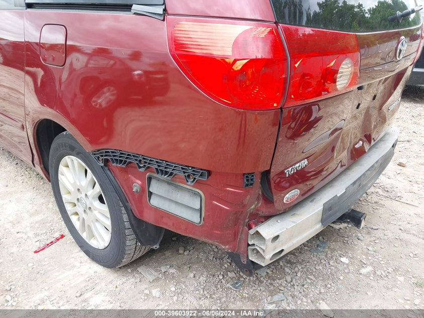 2010 Toyota Sienna Xle VIN: 5TDYK4CC7AS323440 Lot: 39603922
