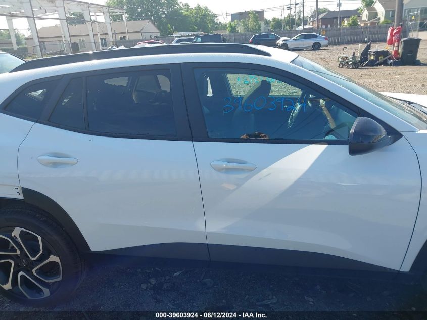 2024 Chevrolet Trax Fwd 2Rs VIN: KL77LJE25RC098747 Lot: 39603924