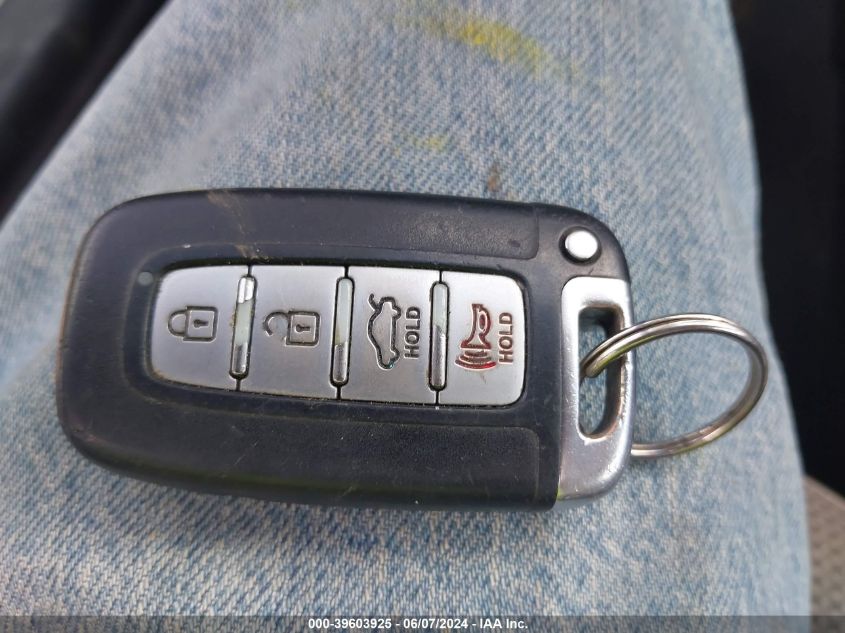 2013 Hyundai Sonata Se VIN: 5NPEC4AC3DH785278 Lot: 39603925