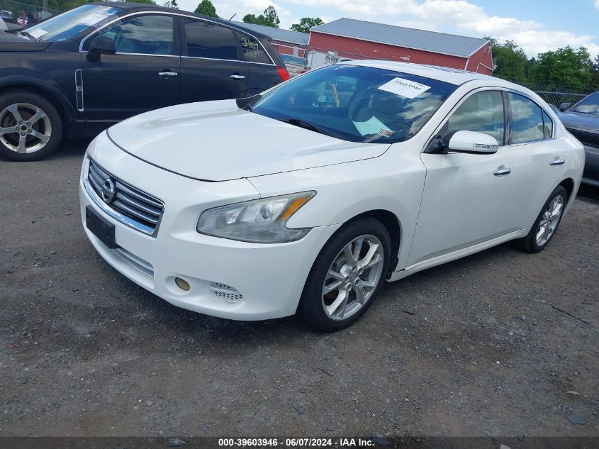 2012 Nissan Maxima 3.5 Sv VIN: 1N4AA5AP4CC813697 Lot: 39603946