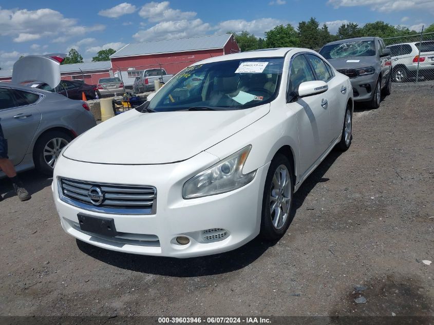 2012 Nissan Maxima 3.5 Sv VIN: 1N4AA5AP4CC813697 Lot: 39603946