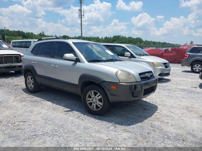 2007 Hyundai Tucson Se/Limited VIN: KM8JN12D57U501833 Lot: 39603957