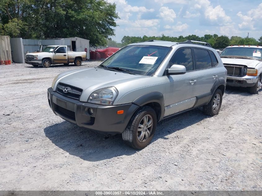 2007 Hyundai Tucson Se/Limited VIN: KM8JN12D57U501833 Lot: 39603957