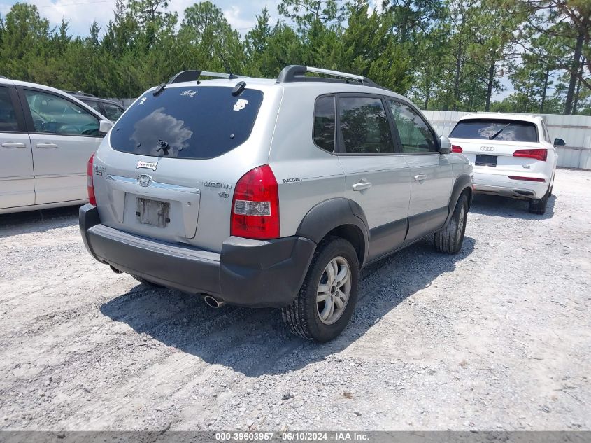 2007 Hyundai Tucson Se/Limited VIN: KM8JN12D57U501833 Lot: 39603957