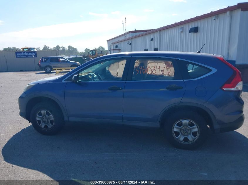 2014 Honda Cr-V Lx VIN: 2HKRM4H30EH635229 Lot: 39603975