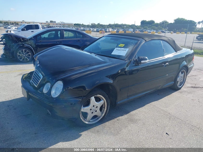 2000 Mercedes-Benz Clk 430 VIN: WDBLK70G8YT048612 Lot: 39603995