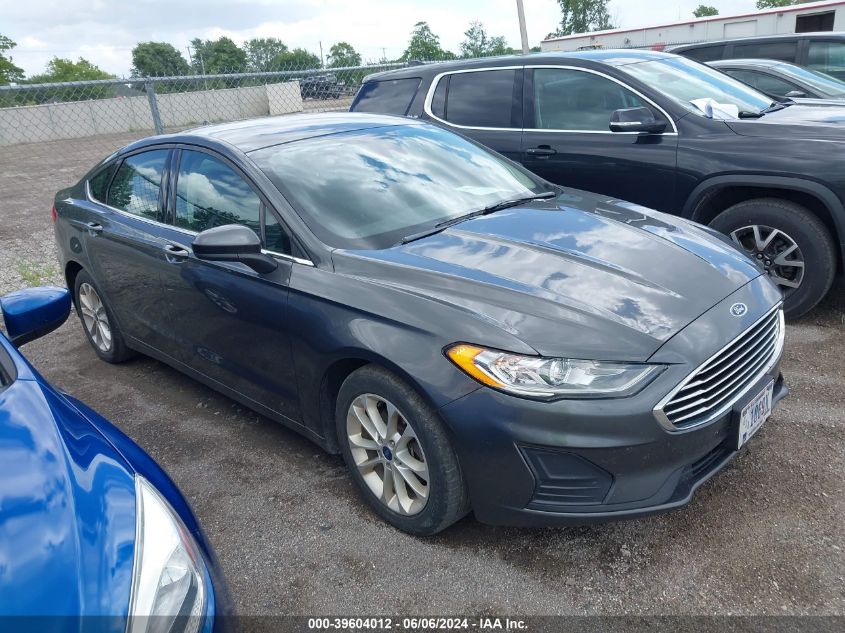 2020 Ford Fusion Hybrid Se VIN: 3FA6P0LU2LR201459 Lot: 39604012