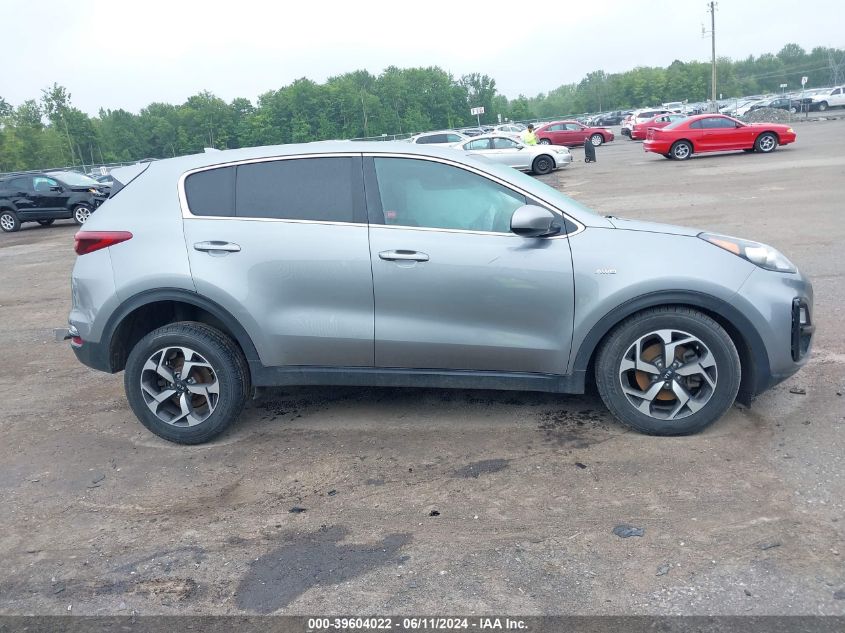 2022 Kia Sportage Lx VIN: KNDPMCAC1N7014307 Lot: 39604022