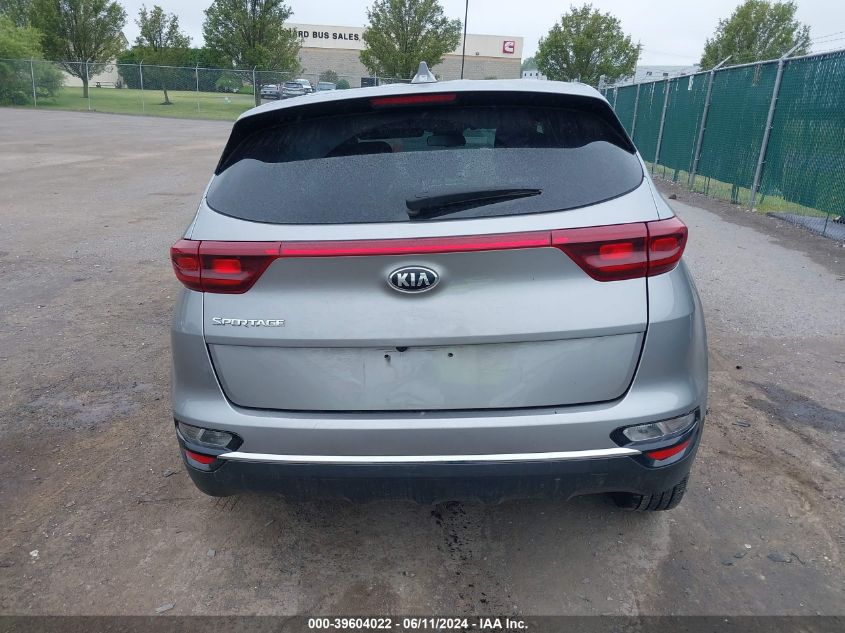 2022 Kia Sportage Lx VIN: KNDPMCAC1N7014307 Lot: 39604022