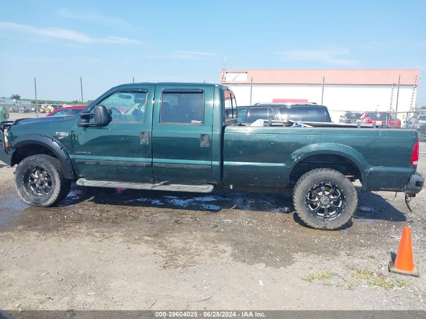 2002 Ford F-350 Lariat/Xl/Xlt VIN: 1FTSW31F92EB31462 Lot: 39604025