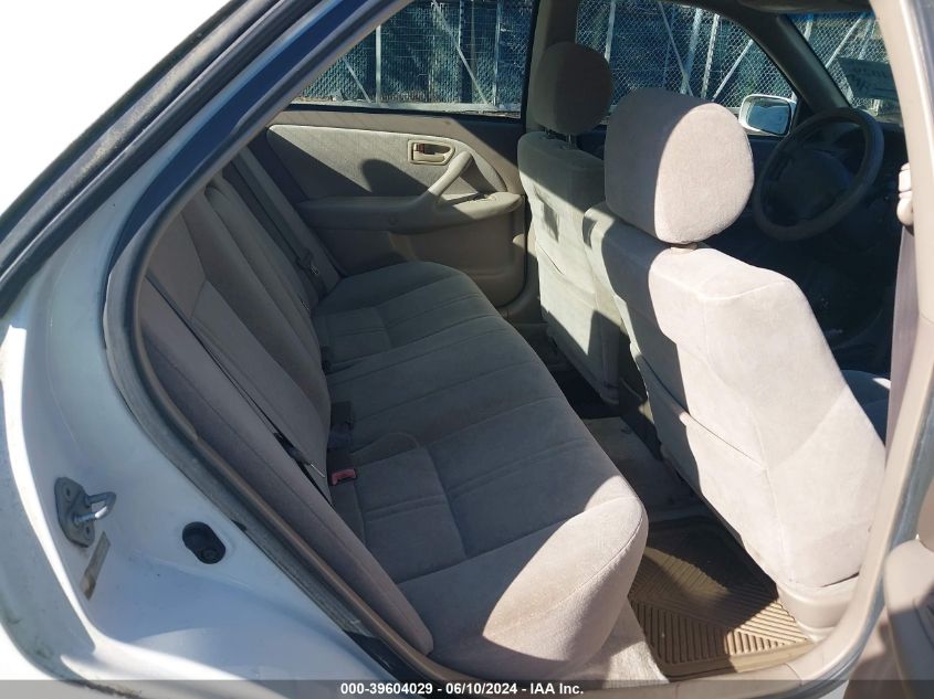 1999 Toyota Camry Le VIN: JT2BG22K8X0342698 Lot: 39604029