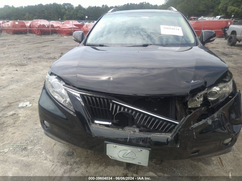 2010 Lexus Rx 350 VIN: 2T2ZK1BA9AC036981 Lot: 39604034