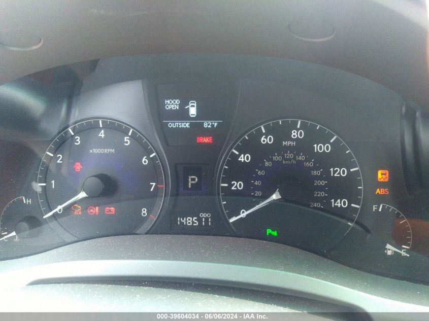 2010 Lexus Rx 350 VIN: 2T2ZK1BA9AC036981 Lot: 39604034