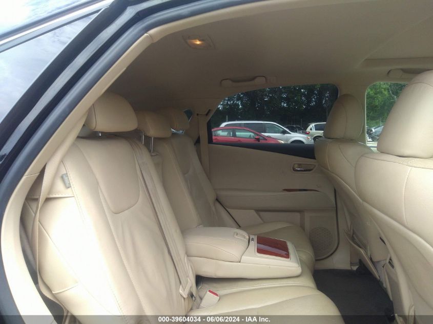 2010 Lexus Rx 350 VIN: 2T2ZK1BA9AC036981 Lot: 39604034