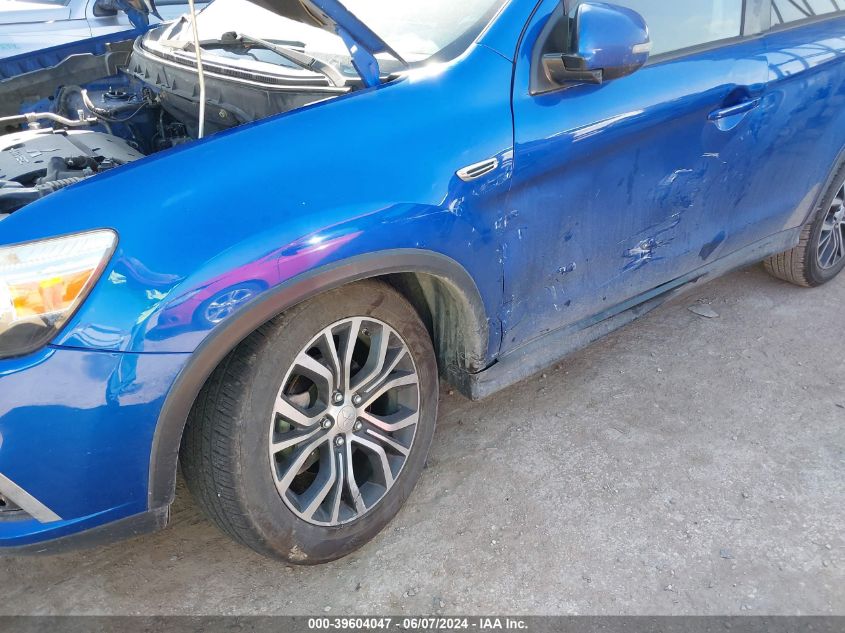 2016 Mitsubishi Outlander Sport 2.0 Es VIN: JA4AP3AU0GZ033602 Lot: 39604047