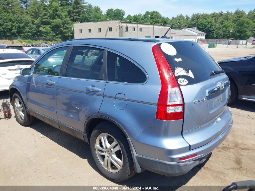 2011 Honda Cr-V Exl VIN: 5J6RE4H71BL048801 Lot: 39604048