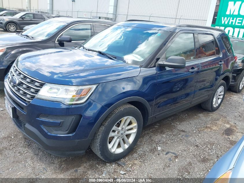 2017 Ford Explorer VIN: 1FM5K8B8XHGA04749 Lot: 39604049