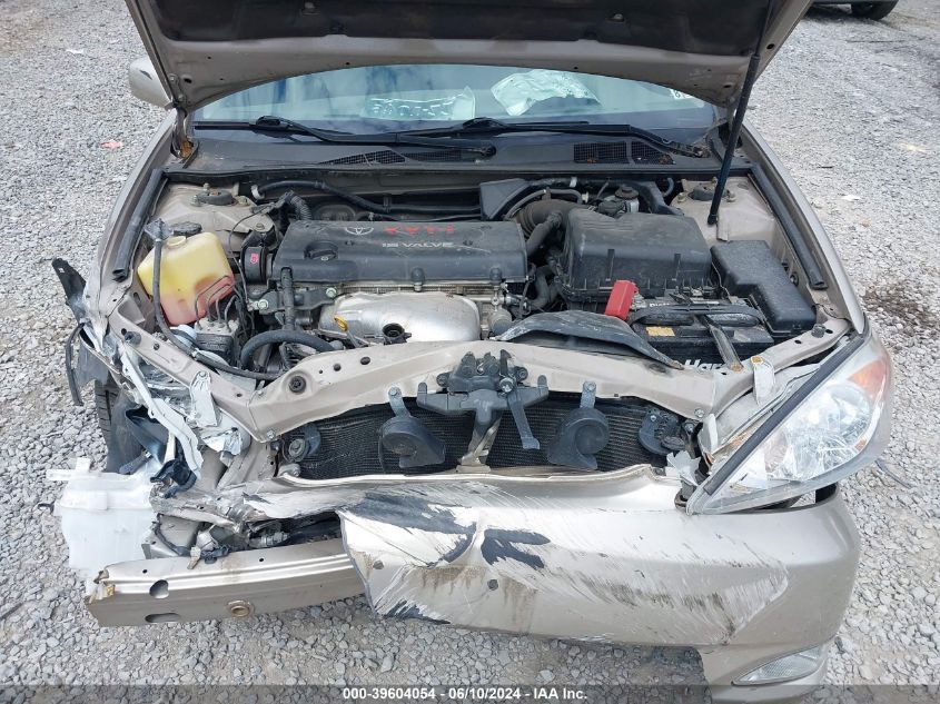 2003 Toyota Camry Xle VIN: JTDBE30KX30160839 Lot: 39604054