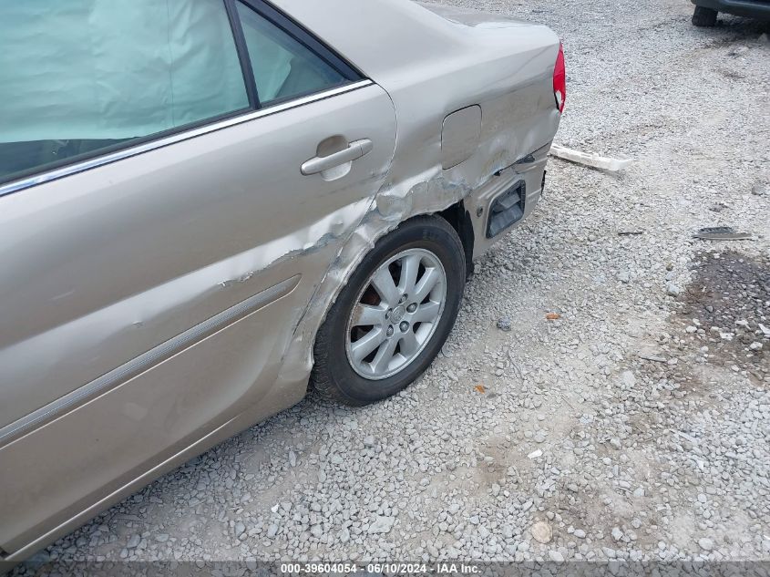 2003 Toyota Camry Xle VIN: JTDBE30KX30160839 Lot: 39604054