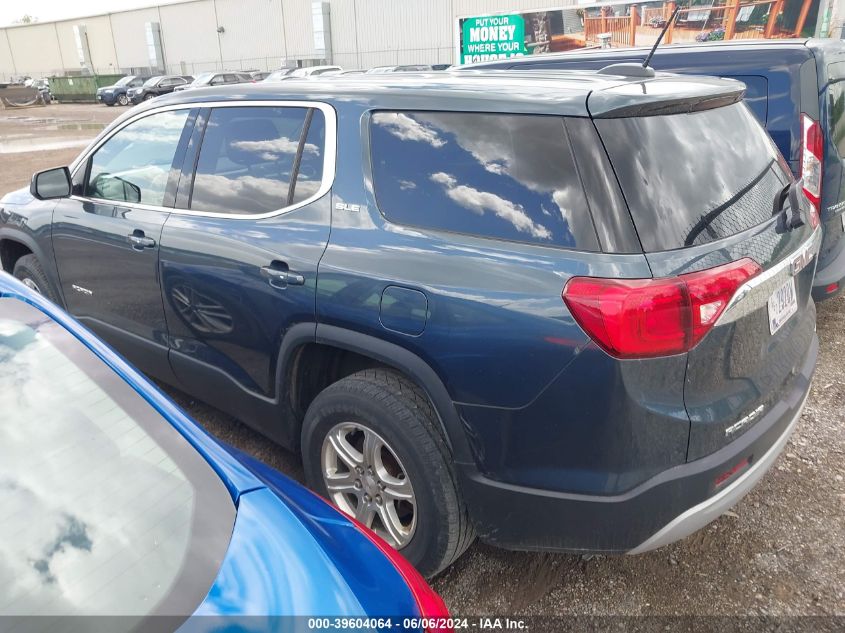 2019 GMC Acadia Sle-1 VIN: 1GKKNRLA4KZ276431 Lot: 39604064