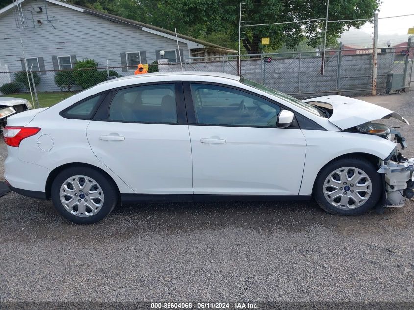 2012 Ford Focus Se VIN: 1FAHP3F25CL409452 Lot: 39604068