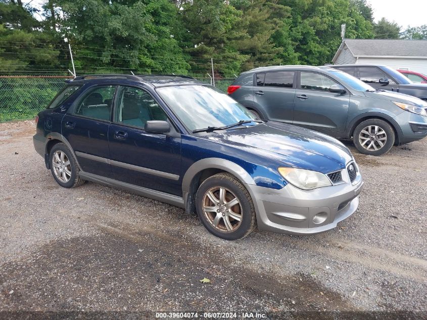 2006 Subaru Impreza Outback Sport VIN: JF1GG68696H807669 Lot: 39604074