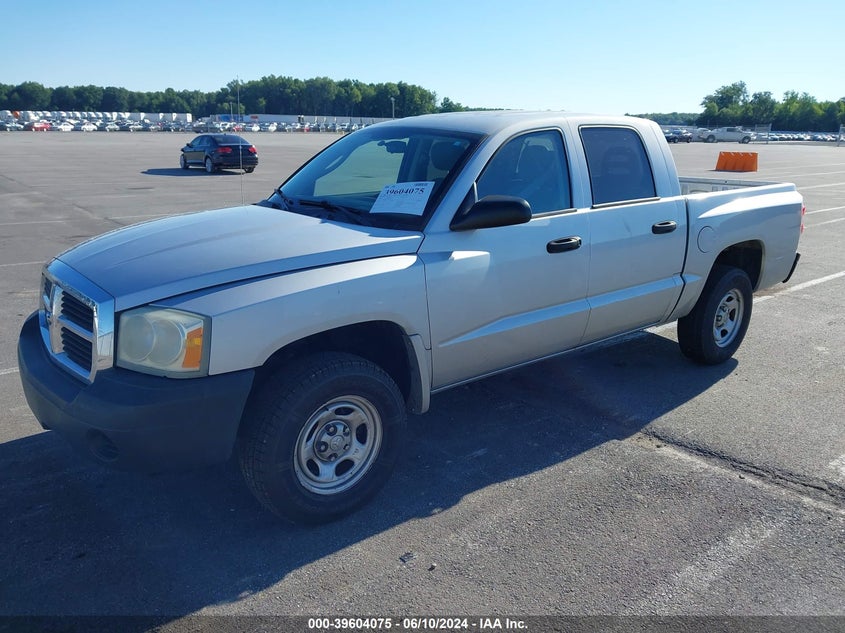 2006 Dodge Dakota St VIN: 1D7HE28K16S710422 Lot: 39604075