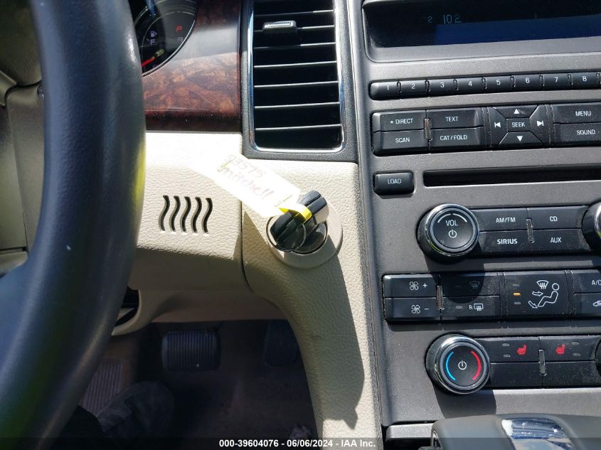 2011 Ford Taurus Sel VIN: 1FAHP2EW0BG172326 Lot: 39604076