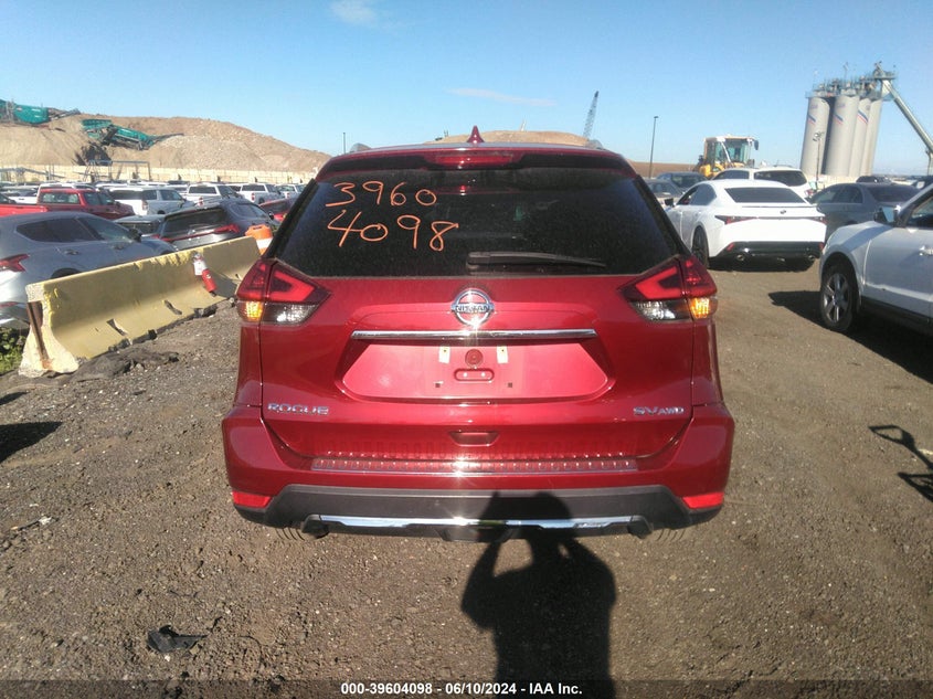 2018 Nissan Rogue Sv VIN: 5N1AT2MV0JC841339 Lot: 39604098