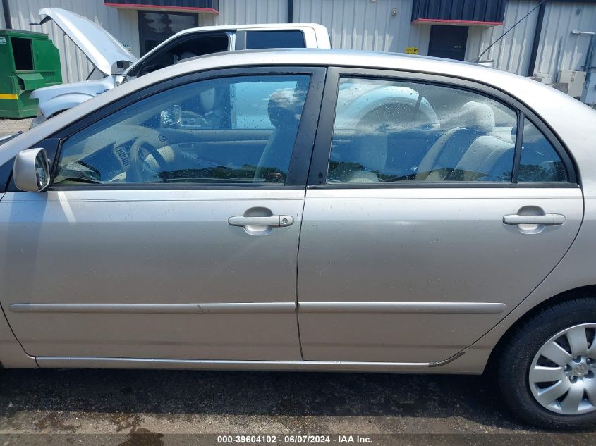 2003 Toyota Corolla Le VIN: 1NXBR32E73Z042635 Lot: 39604102