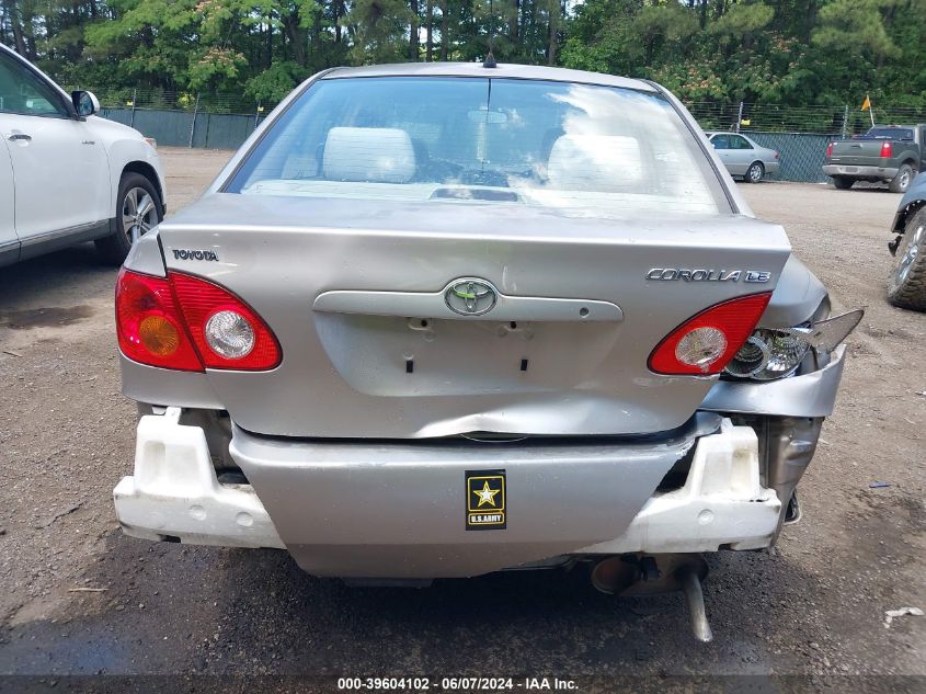 2003 Toyota Corolla Le VIN: 1NXBR32E73Z042635 Lot: 39604102