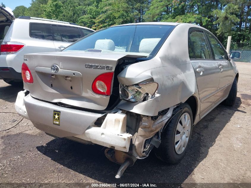2003 Toyota Corolla Le VIN: 1NXBR32E73Z042635 Lot: 39604102