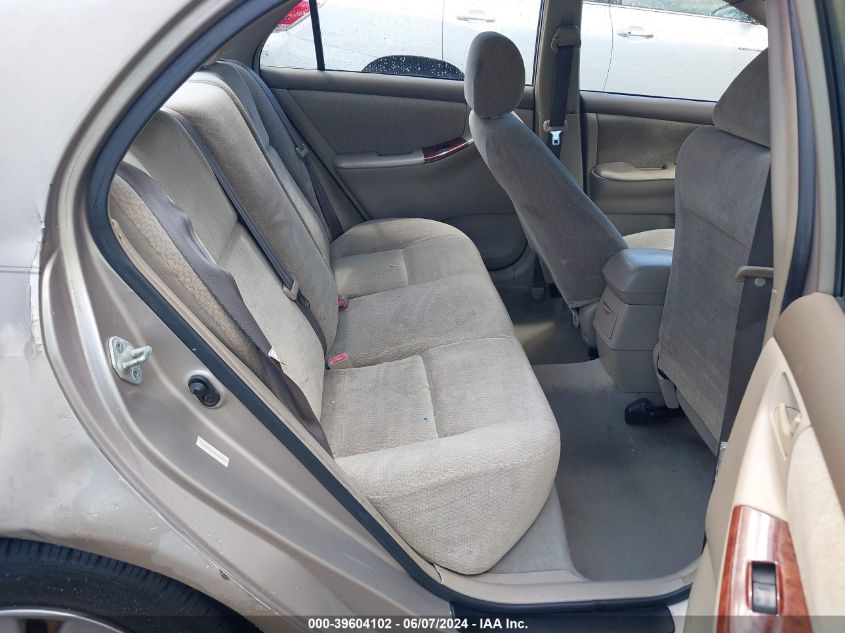 2003 Toyota Corolla Le VIN: 1NXBR32E73Z042635 Lot: 39604102